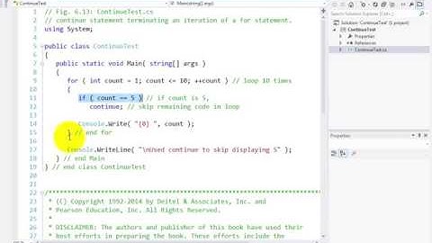 continue Statement | Iteration For Statement |learn c# | step by step c# | part 25