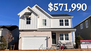 Grandby Model | Aurora Highlands | Taylor Morrison | Aurora, CO | New Homes Near Denver by Colorado Home Tours  825 views 3 months ago 7 minutes, 22 seconds