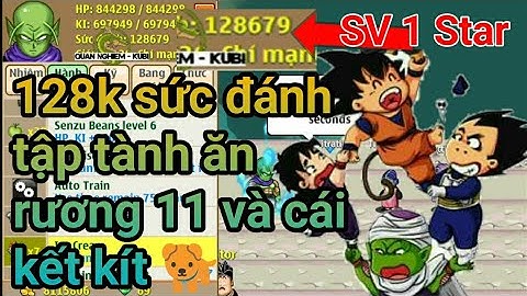 Ngọc rồng online - Namec 128k sức đánh tập tành ăn rương cấp 11 và kì cái kết óc chó . Nghiêm Geta