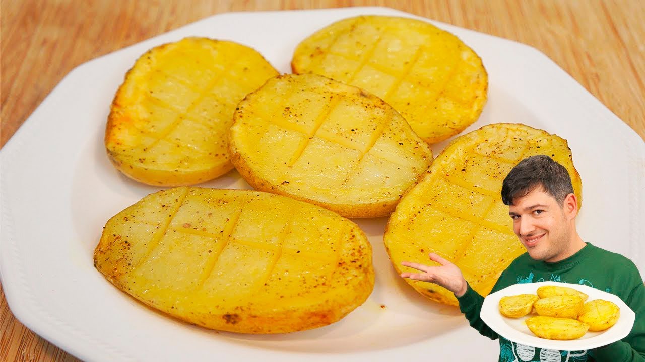 Patatas al horno en microondas ¡¡¡LISTAS EN 15 MINUTOS!!! 