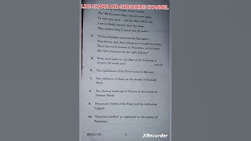 BEGC 133 || QUESTION PAPER || DECEMBER 2022 ||#ignou