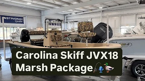 CAROLINA SKIFF JVX 18 MARSH PACKAGE. CHATLEE BOAT & MARINE