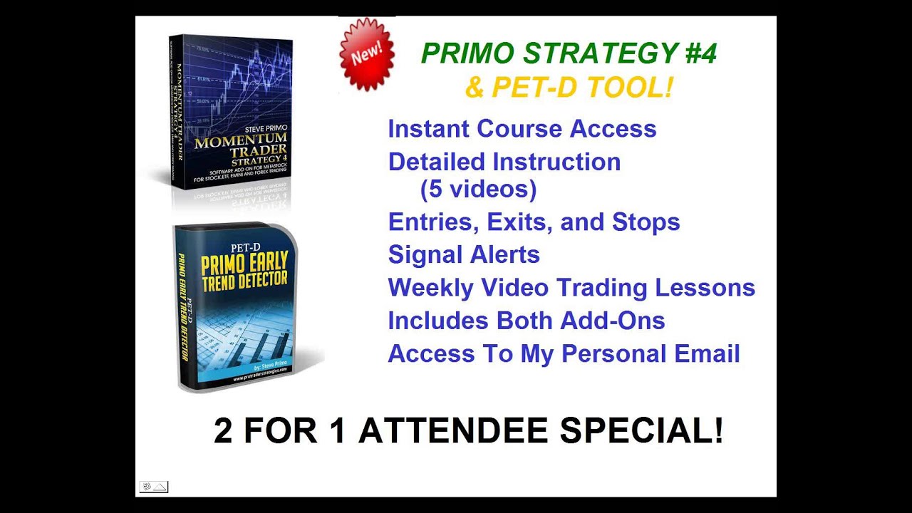 Steven primo trading strategy