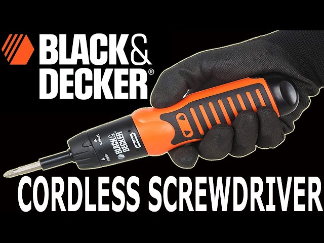 Black & Decker A7073 Battery Powered Screwdriver Product ID: 5035048280485