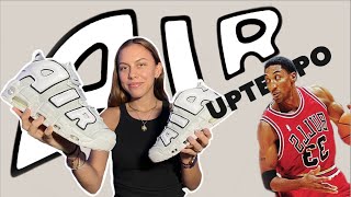 ¡El par que revolucionó los noventas! NIKE AIR MORE UPTEMPO