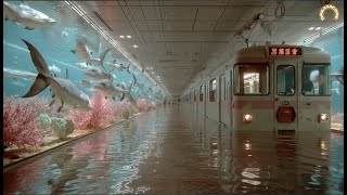 Exploring The Abandoned Subway Aquarium Dreamcore Ai