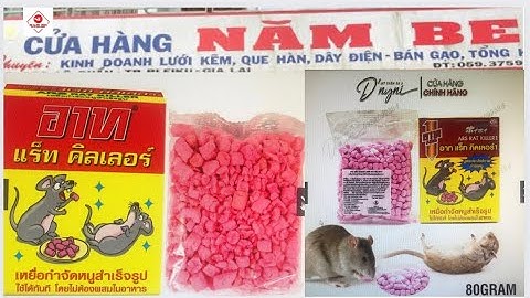 Video 192, Viên diệt chuột Thái Lan( cốm Thái), ARS