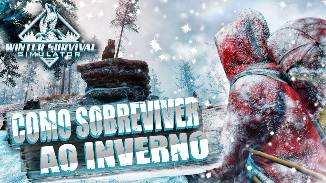 SIMULADOR DE SOBREVIVENCIA REALISTA NO INVERNO! JOGO IRADO! WINTER SURVIVAL  SIMULATOR 