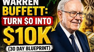 Warren Buffett: Turn $0 Into $10K (30 Day Blueprint)