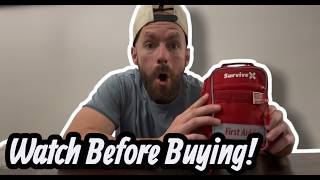 SurviveX Small First Aid Kit Review Emergency Kit for Travel Hiking Worth It?