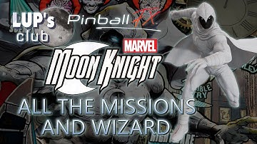 Pinball FX 🟡 Marvel Pinball: Moon Knight ► All the modes & Wizard (443M)