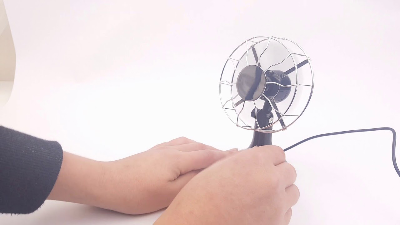 Retro Usb Desk Fan Youtube