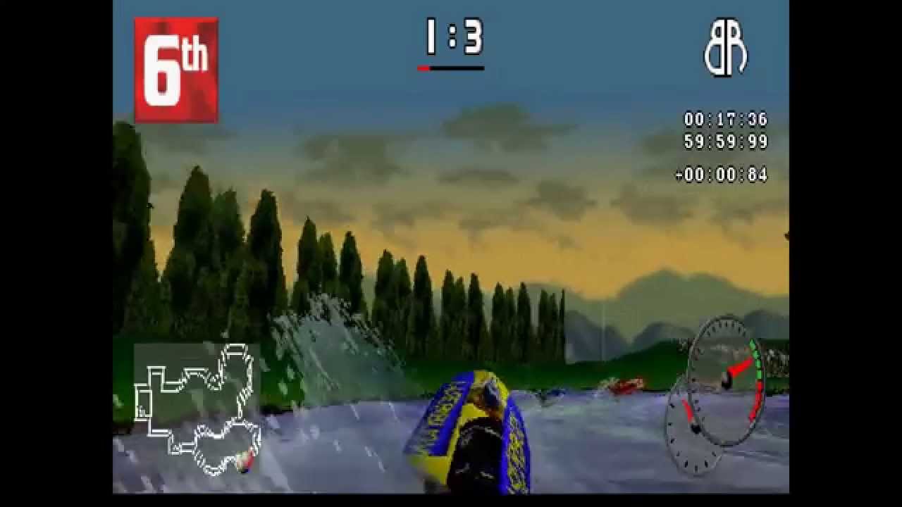 powerboat racing playstation game