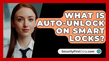 What Is Auto-Unlock On Smart Locks? - SecurityFirstCorp.com