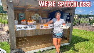 You Won't Believe What The Farm Stand Just Did For Us!