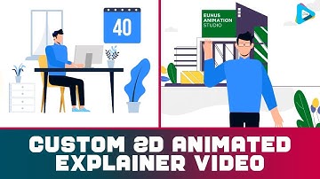 Custom 2d Animated Explainer Video | Best Explainer Video | Cartoon Explainer Video