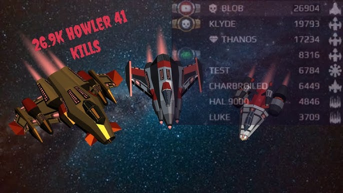 THE HOWLER - NEW SHIP IN STARBLAST.IO