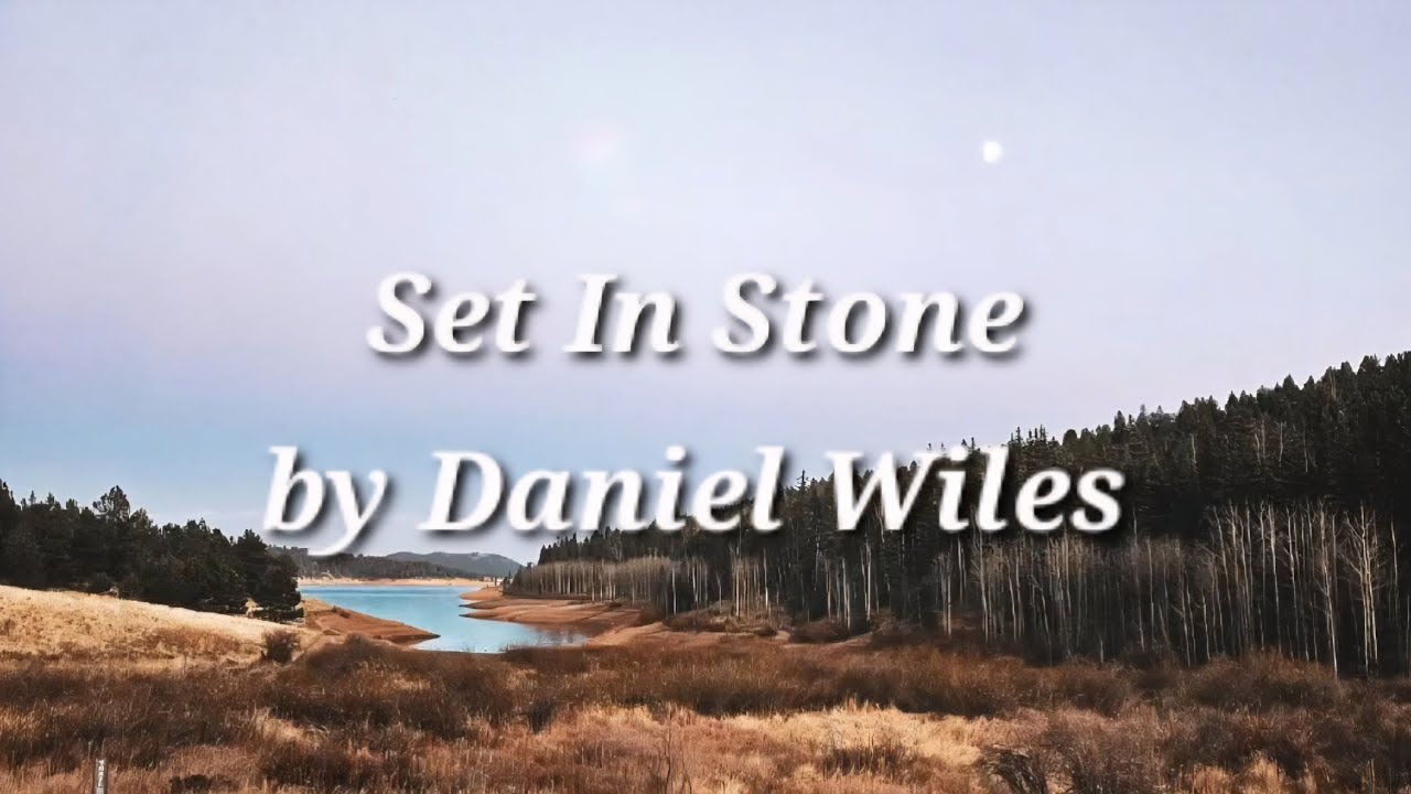 Set in Stone - A poetry reading by Daniel Wiles -