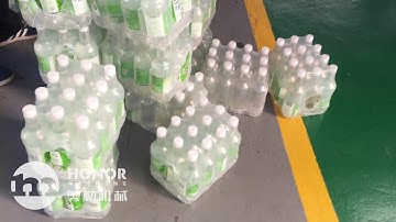 Automatic PE Film Shrink Wrapping Machine For small bottle