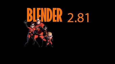 the incredibles: how to import the incredibles renderware model in blender 2.81
