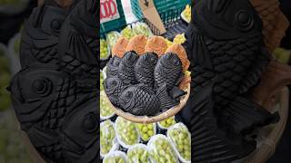 全身真っ黒なチョコレートたい焼き!#名古屋グルメ#Japanesefood