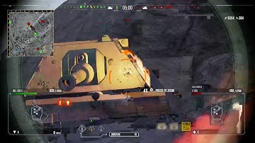 WoT Console: Object 268 Version V - Third Mark Grind: 9.5K Damage