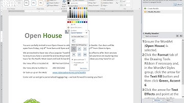 JasperActive Word 2016 Core Lesson 3: Learn 7 Using WordArt