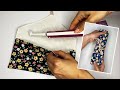 Travel case sewing tutorial diy