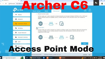 How to Setup TP-Link Router as a Wireless Access Point | Setup AP Mode in TP-Link Archer C6 Router