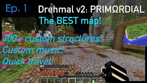 The BEST minecraft map ever! | DREHMAL v2: PRIMΩRDIAL  Episode 1