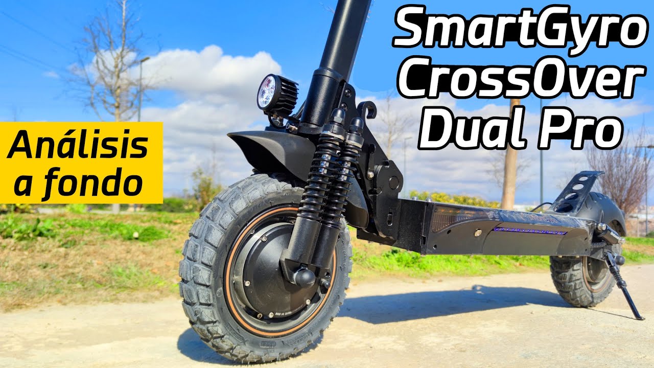 SmartGyro CrossOver Dual Pro ▶️ El MEJOR PATINETE que HE TENIDO (2400w)
