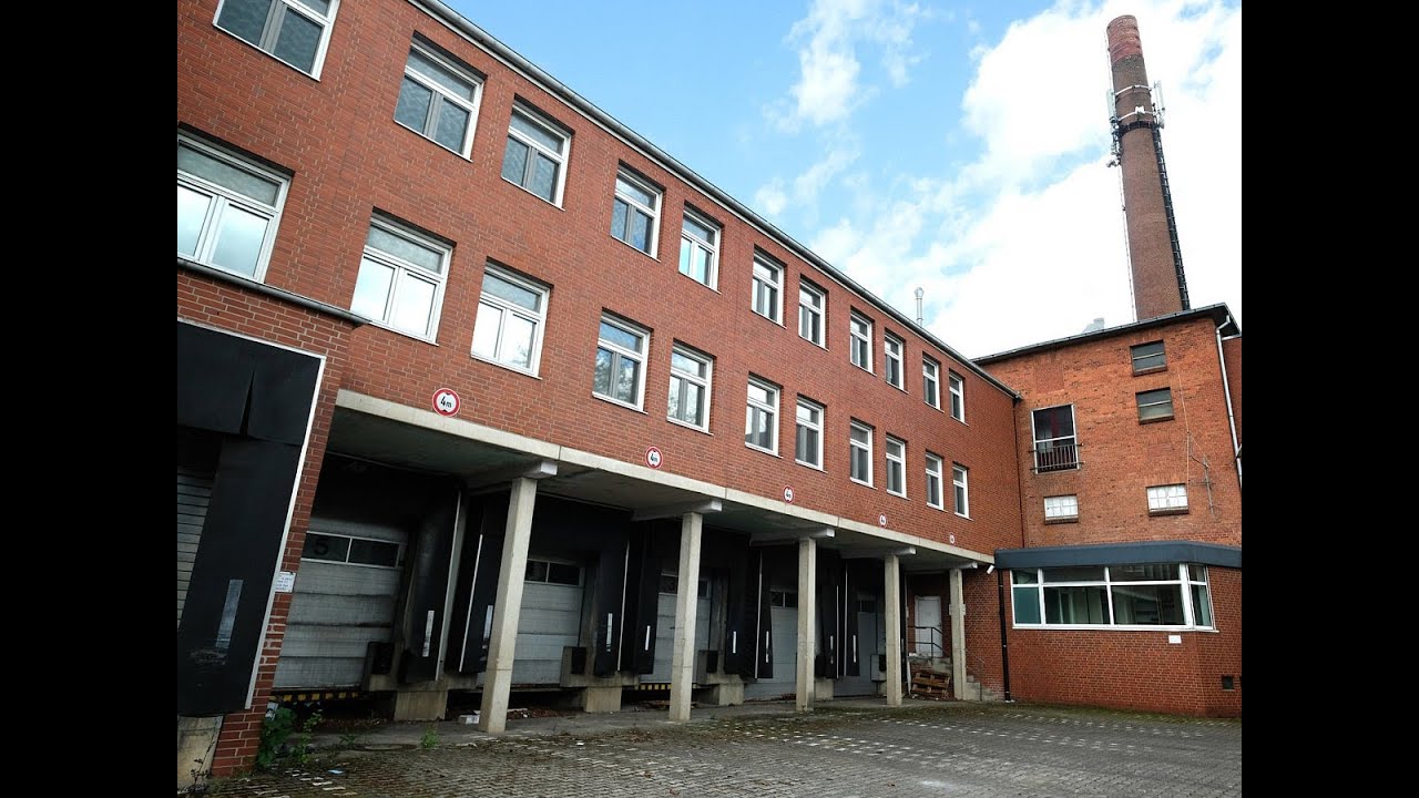 Verlassene Fabrik, hier steht alles still.