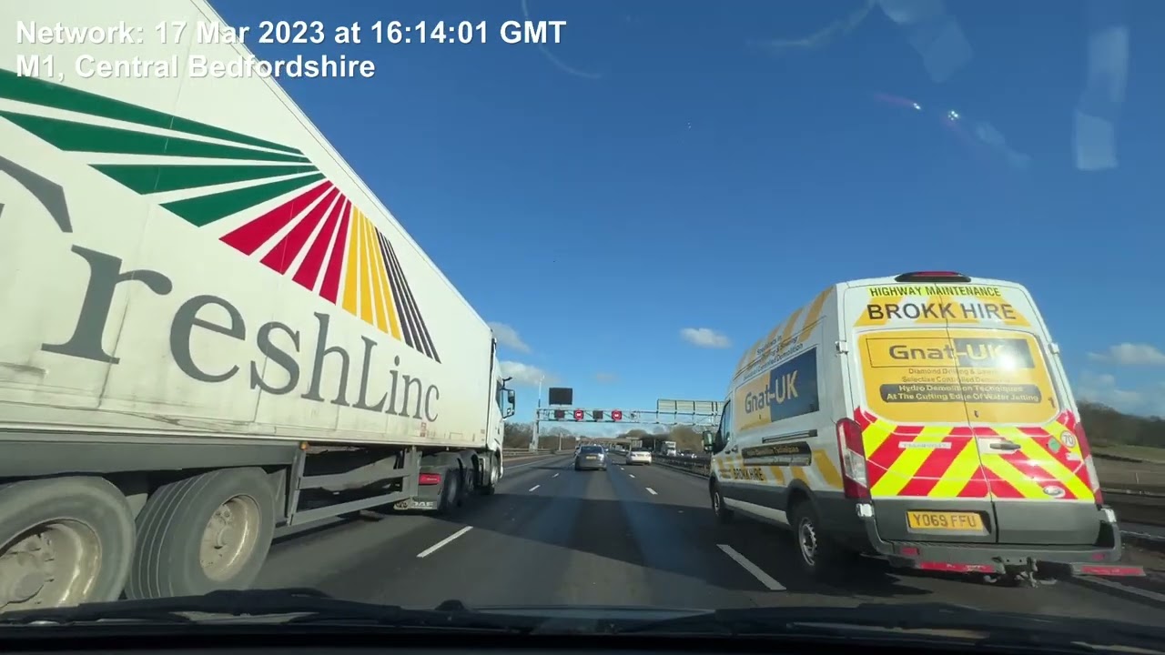 🇬🇧2 Hours Relaxing Ride with Waze Navigating / Milton Keynes til I stop to pee on A3 hard shoulder