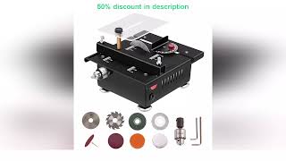 Latest Products You Must Know! Mini Table Saw 6000RPM Electric Bench Saws Desktop Saw Household D