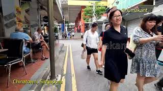 Singapore China Town (Market, Road view and Temples) Full Video