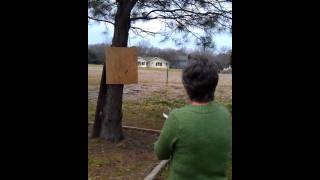 60 year old mom.... Knife throwing!!!! screenshot 5