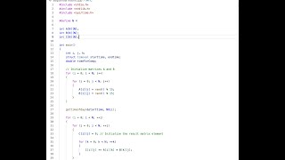 Parallel Matrix Multiplication explain video