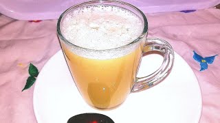 مشروب الزنجبيل لعلاج نزلات البرد والسعال والزكام وتنشيط الدوره الدمويه/Ginger juice 4 fever and flue