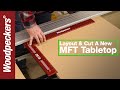 Cut A New MFT Tabletop With Large Precision Woodworking Squares | Deep Dive