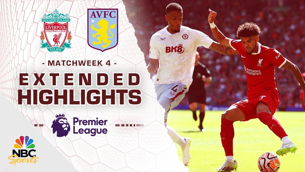 Liverpool v. Aston Villa | PREMIER LEAGUE HIGHLIGHTS | 9/3/2023 | NBC Sports