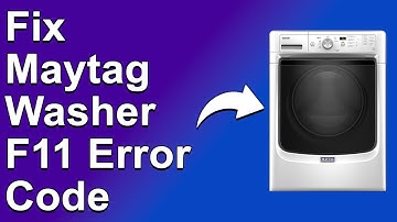 Maytag Washer F11 Error Code (What The Error Means, Why It Occurs, And How You Can Easily Solve It)