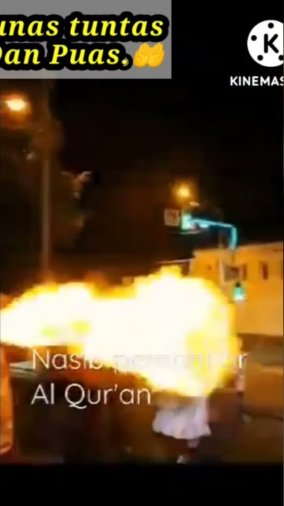 Azab Bakar Al-Qur'an. #azab #bakar #alquran #lunas #dari #allah