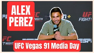 Alex Perez Talks UFC Vegas 91 Main Event vs Matheus Nicolau, Short-Notice Fights &amp; Pantoja vs Erceg