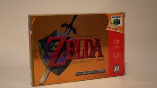 The legend of zelda ocarina of time collectors edition showcase!