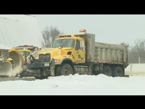 Driver gives up close look at plowing