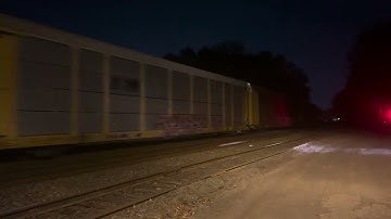 CSX 5413 ES40DC leads CSX M218 through Piscataway,NJ