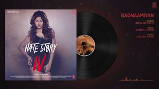 Video-Miniaturansicht von „Badnaamiyan (Full Audio) | Hate Story IV | Urvashi Rautela | Karan Wahi | Armaan Malik“