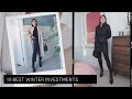 My 10 Best Winter Capsule Wardrobe Investments EVER | The Anna Edit