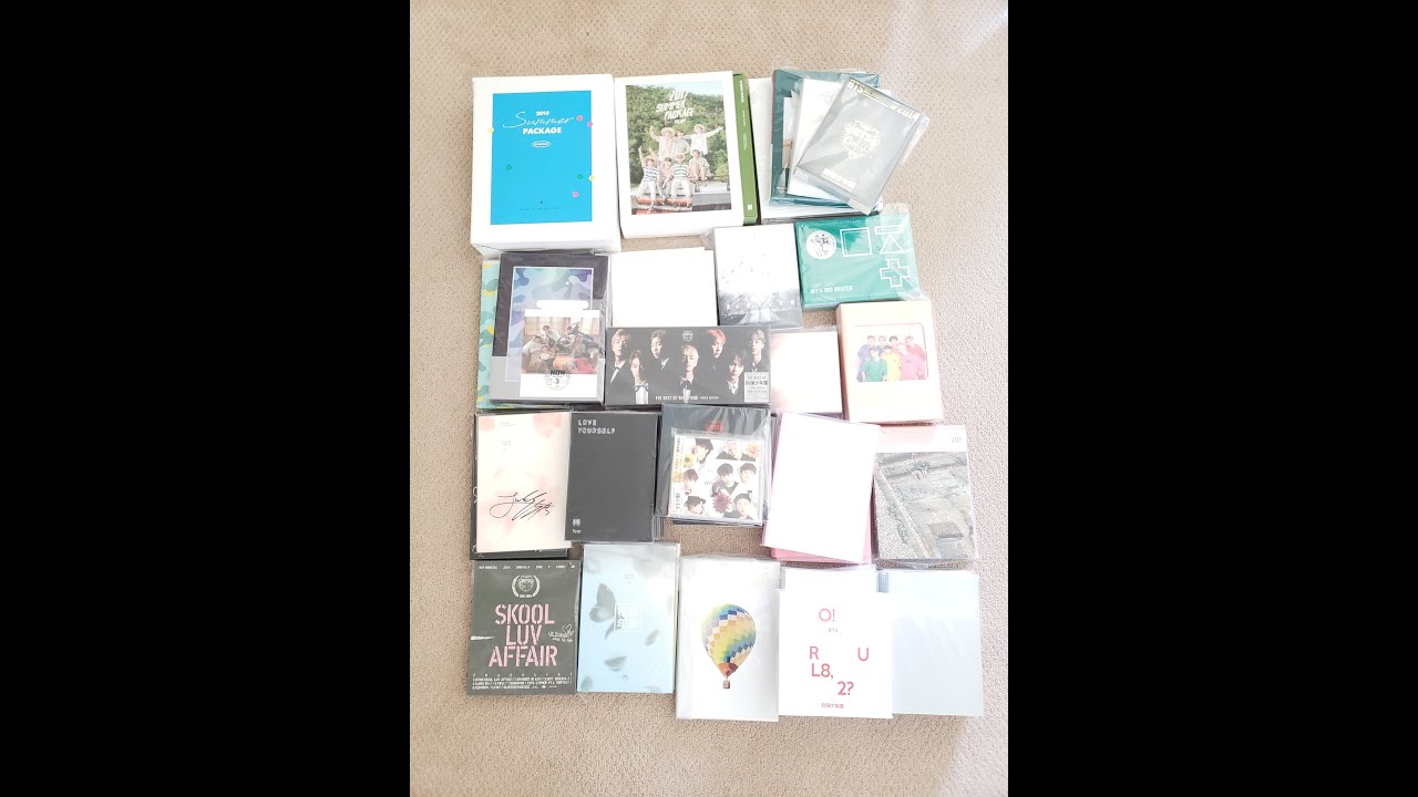 My BTS Collection (Albums, DVD, Summer Package, and Program Books) part 1