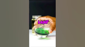 How to make Lava Lamp at home 🏡 #shorts #experiment